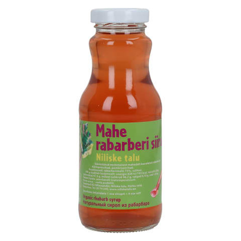 Mahe rabarberisiirup Niliske 0,25l