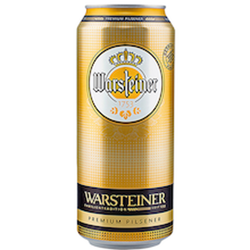 Hele õlu, WARSTEINER, 500 ml purk