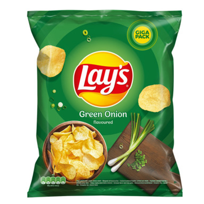 Kartulikrõpsud sibulamaitselised, LAY'S, 250 g