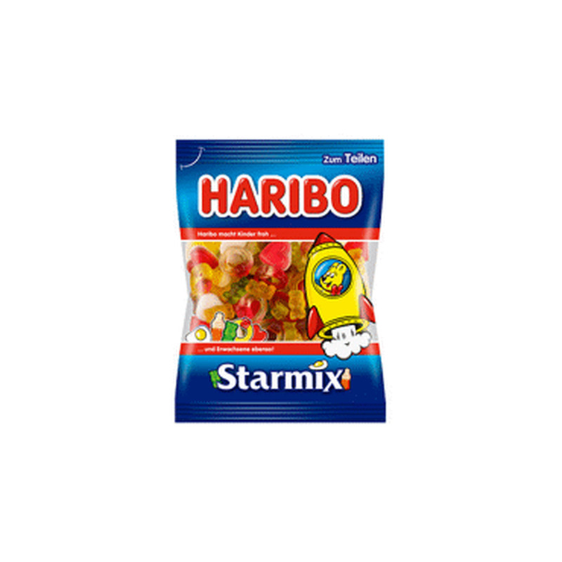 Kummikommid Starmix, HARIBO, 175 g