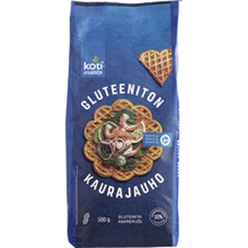 Kotimaista kaerajahu 500 g, gluteenivaba