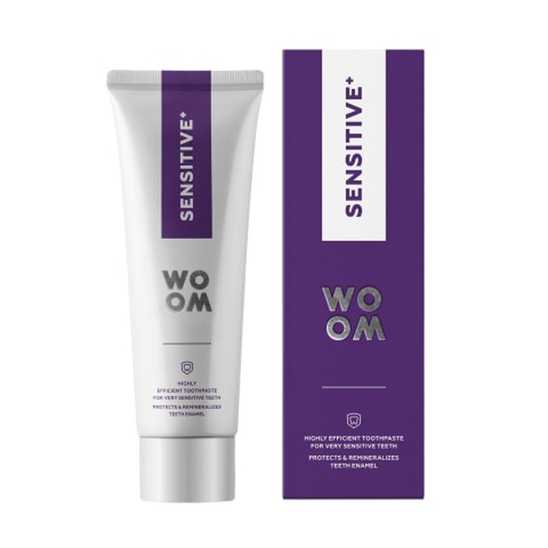 Hambapasta Woom Sensitive+ 75ml