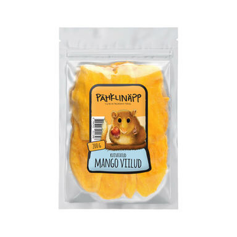 Kuivatatud mango viilud, PÄHKLINÄPP, 200g