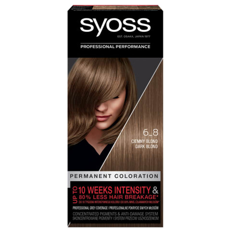 Püsivärv Syoss Color 6-8 tumeblond