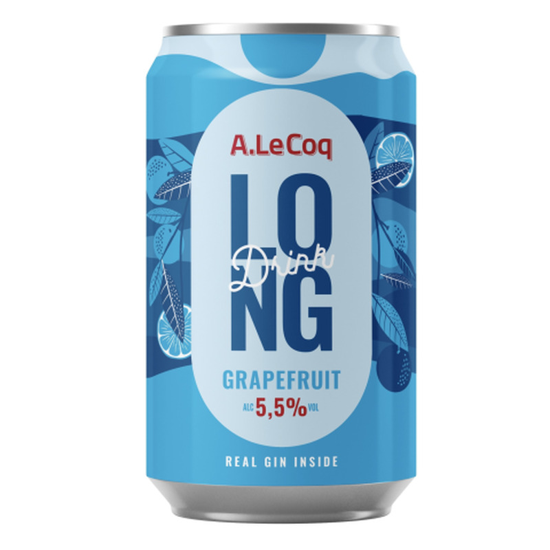 Muu alkohoolne jook A. Le Coq Long Drink Grapefruit 5,5%vol 0,33l prk