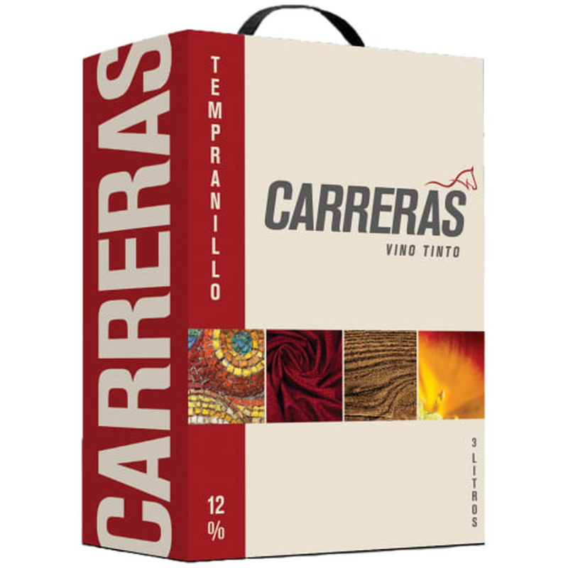 Vein Carreras Tempranillo 12%vol 3l