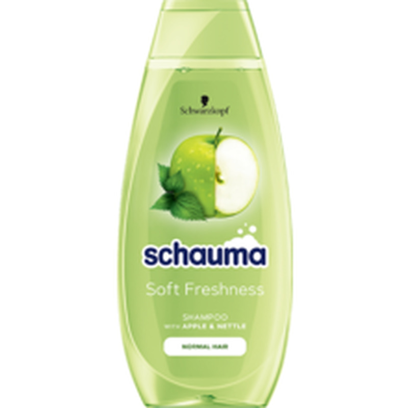 Shampoon Green Apple & Nettle, SCHAUMA, 400 ml