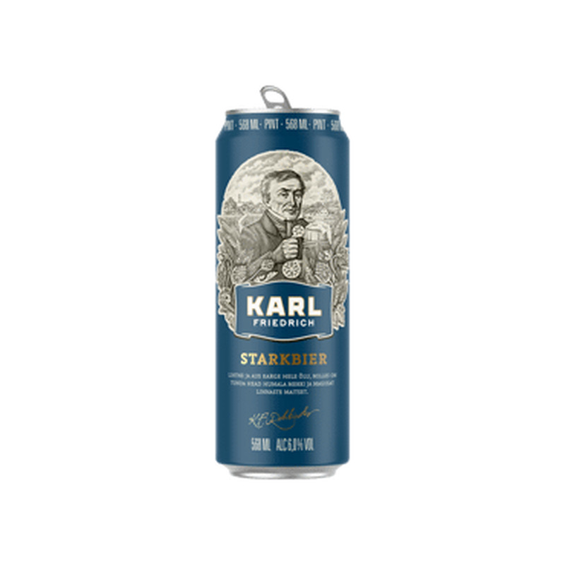 Hele õlu KARL FRIEDRICH Stark. 6% 568ml