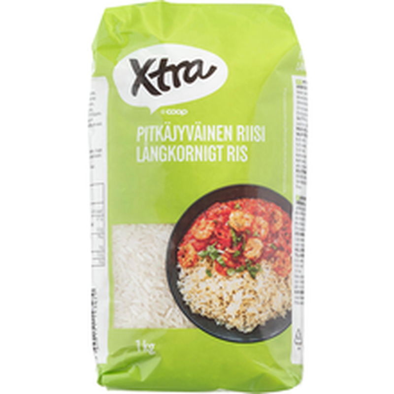 Pikateraline riis Xtra, COOP, 1 kg