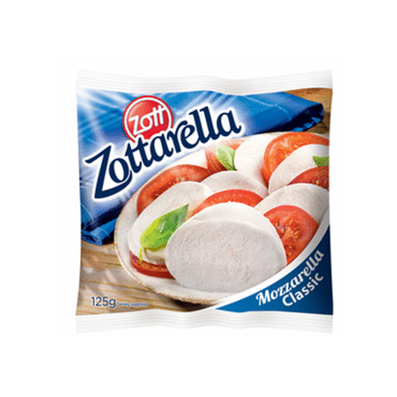 Juust Mozzarella ZOTTARELLA Classic,125g