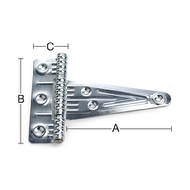 Habo 715 T-hing, 107 x 95 x 34 mm, tsingitud