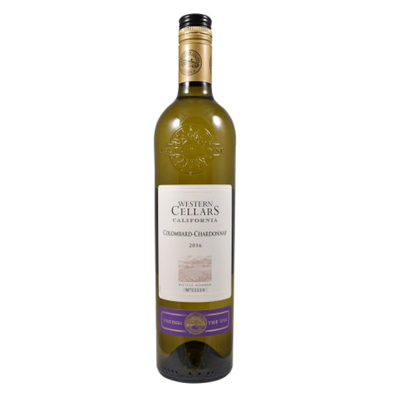 Geograafilise tähisega vein Western Cellars Colombard-Chardonnay 0,75l