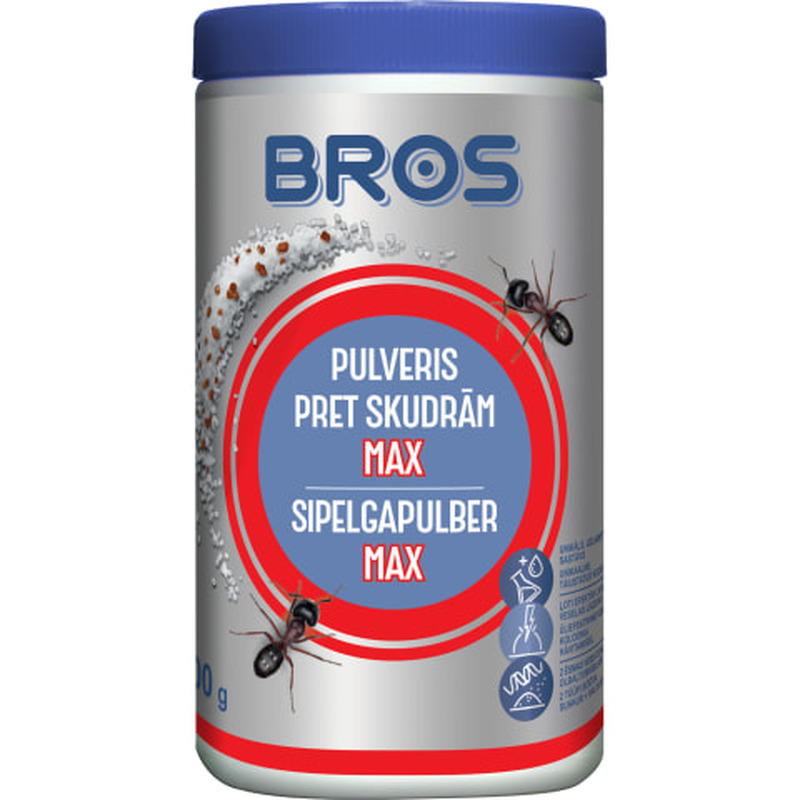 Sipelgapulber Max, BROS, 100 g