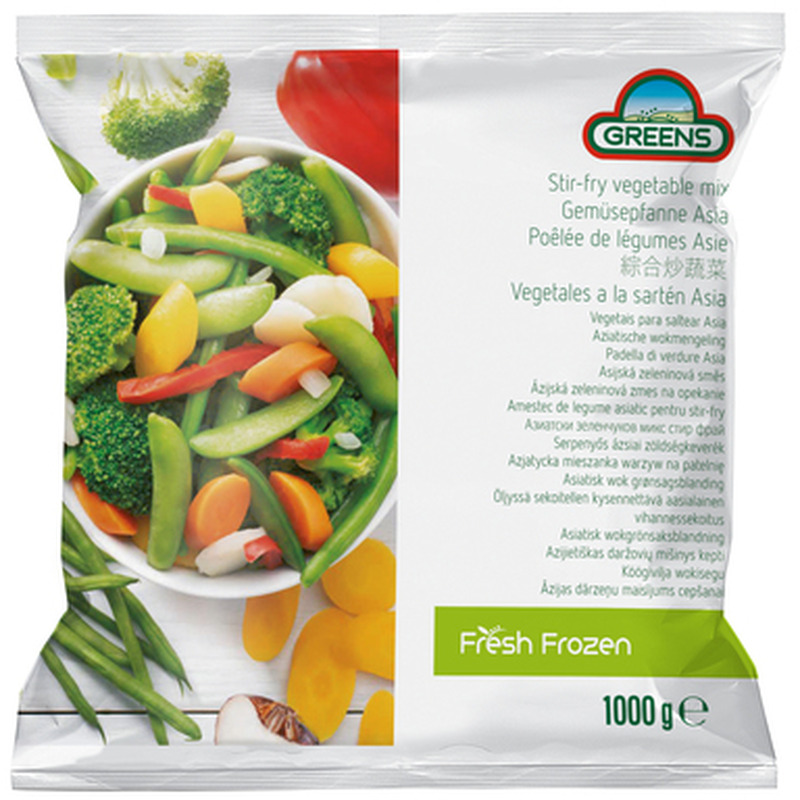 Aasia vokisegu, GREENS, 1 kg