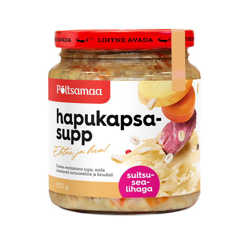 Hapukapsasupp, PÕLTSAMAA, 530 g