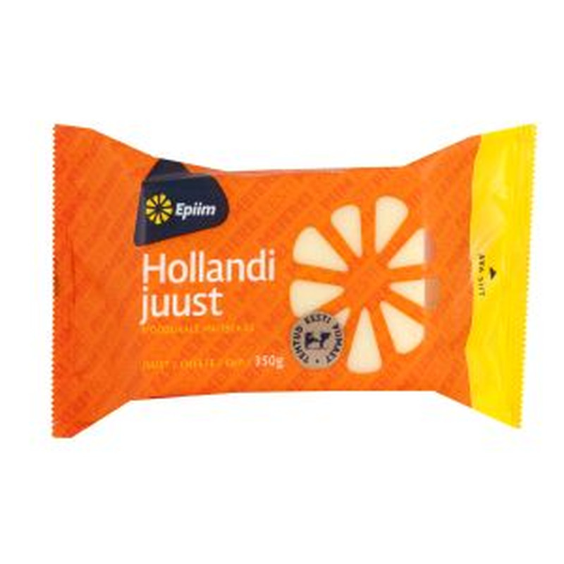 E-Piim Hollandi juust 350g tükk