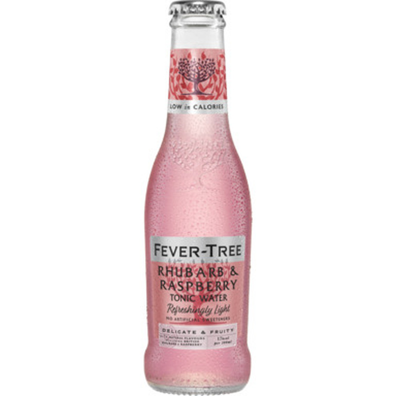 Raspberry & Rhubarb Tonic Water, FEVER TREE, 200 ml