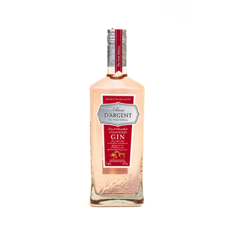 D'ARGENT Rose Strawberry Gin 40% 70cl