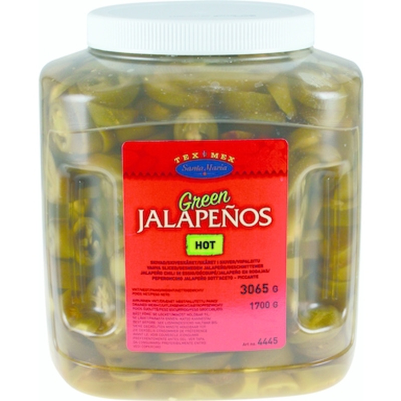 SM Tex-Mex Rohelised jalapenoviilud 3,065kg