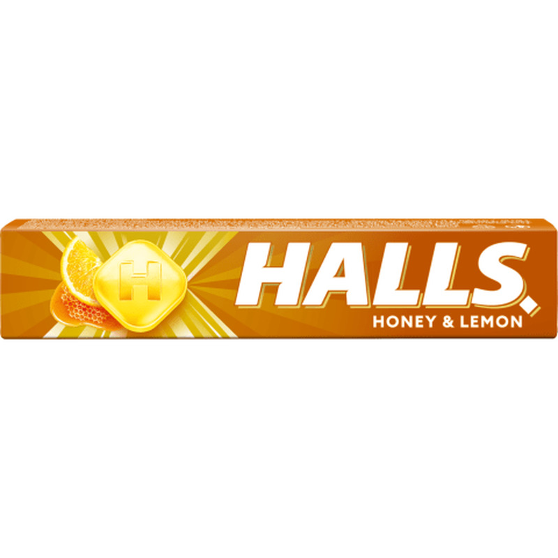 Pastillid mee- ja sidrunimaitselised Halls 33,5g