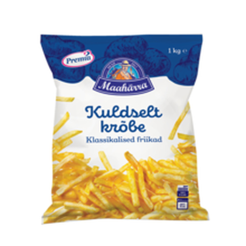 Kuldne ja krõbe klassikaline friikartul 1 kg