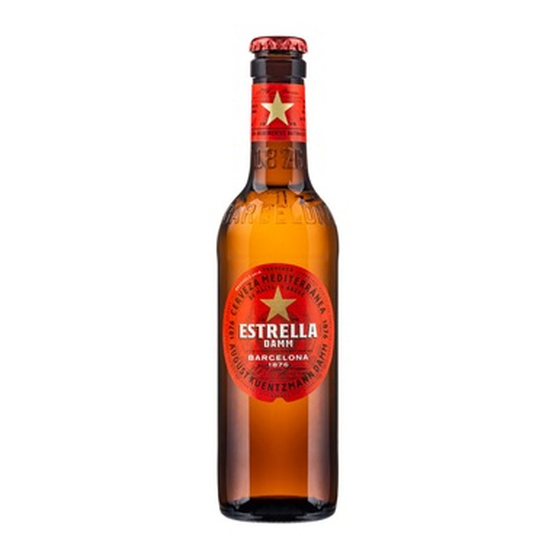 ESTRELLA Damm õlu hele 4,6% 33cl (pudel) Hispaania