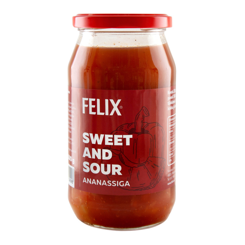 Kaste Sweet and Sour ananassiga, FELIX, 500 g