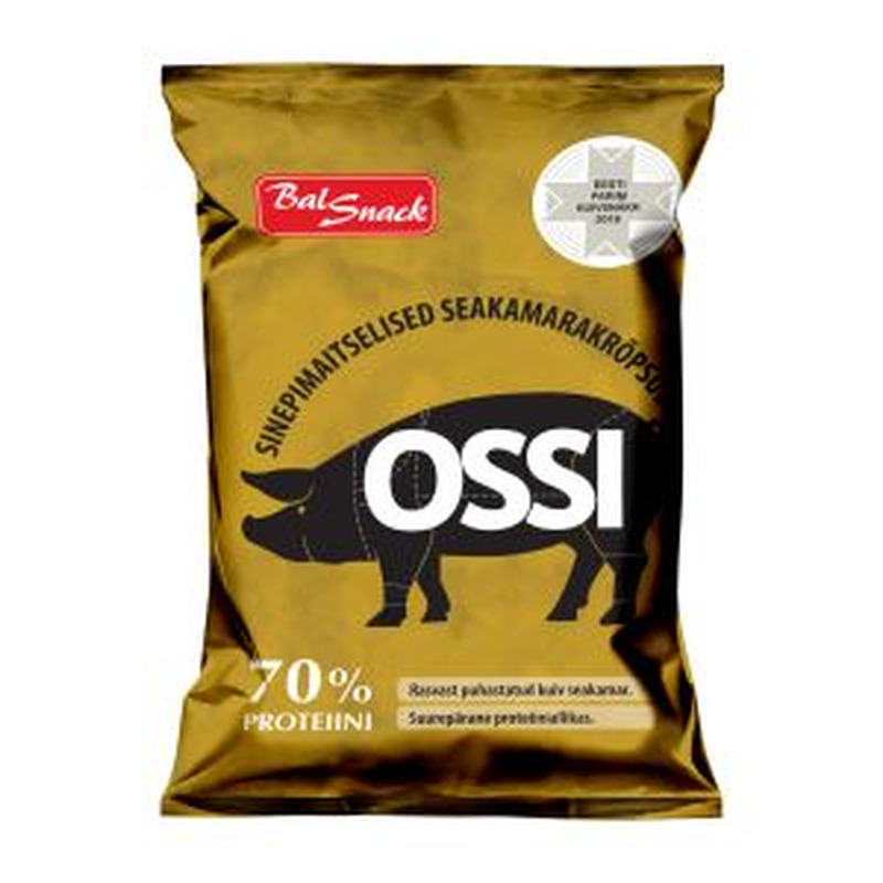 BalSnack Ossi Seakamarakrõps 40g sinepimaitseline