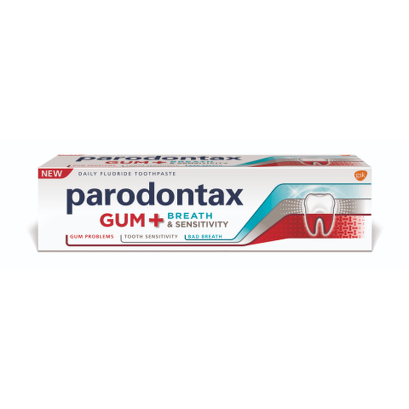 Hambapasta Parodontax Gum+ Sensitivity & Breath 75ml