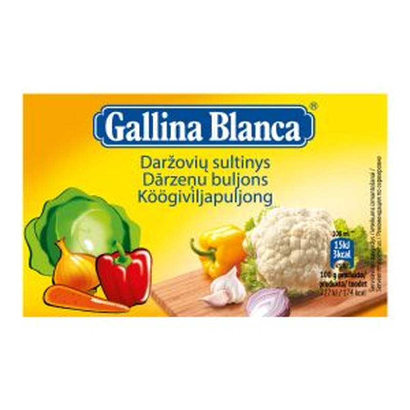 Gallina Blanca köögiviljapuljong 8*10g