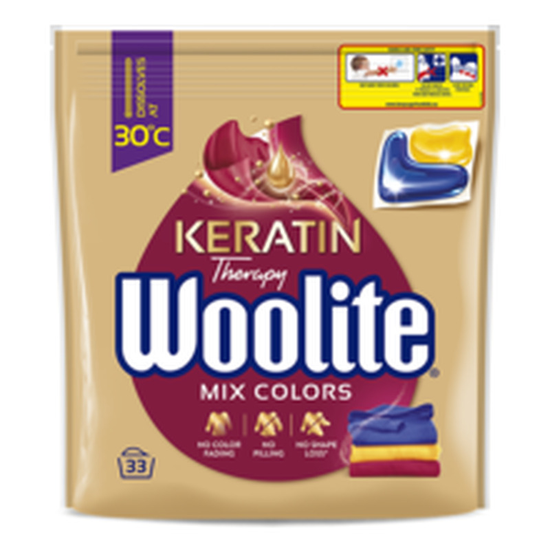 WOOLITE geelkapslid COLOR 33TK