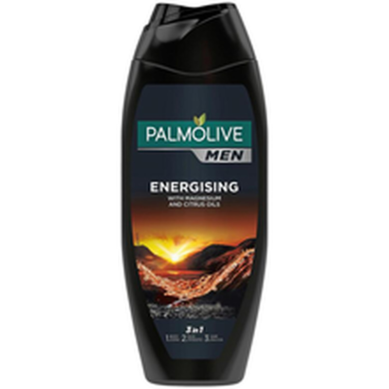 Dušigeel Energising, meestele, PALMOLIVE, 500 ml