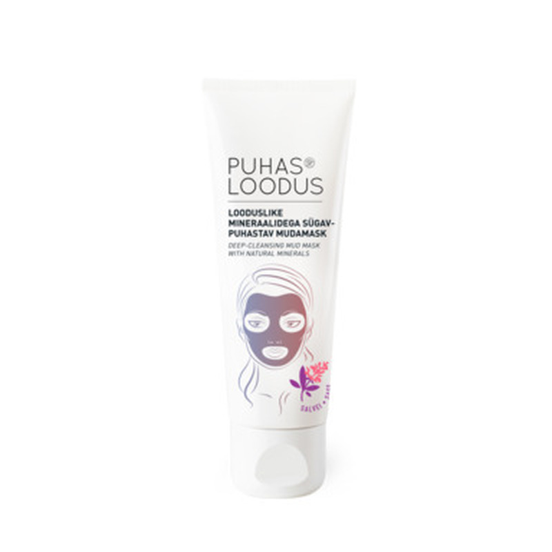 Puhastav mask, PUHAS LOODUS, 75 ml