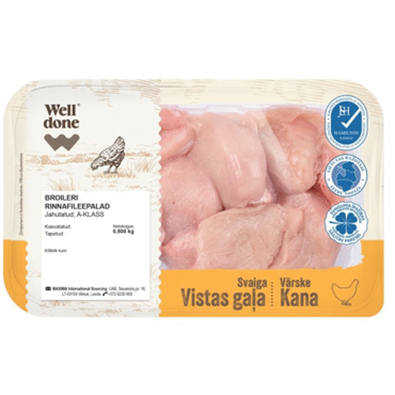 Broil.rinnafilee palad A klass WD,400g 