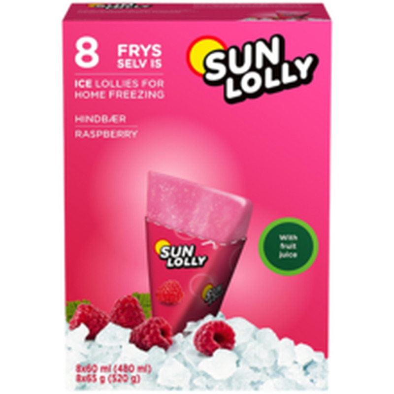 Sun Lolly vaarika mahlajää 8x60ml