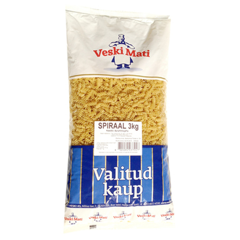 VESKI MATI Spiraalid 3kg