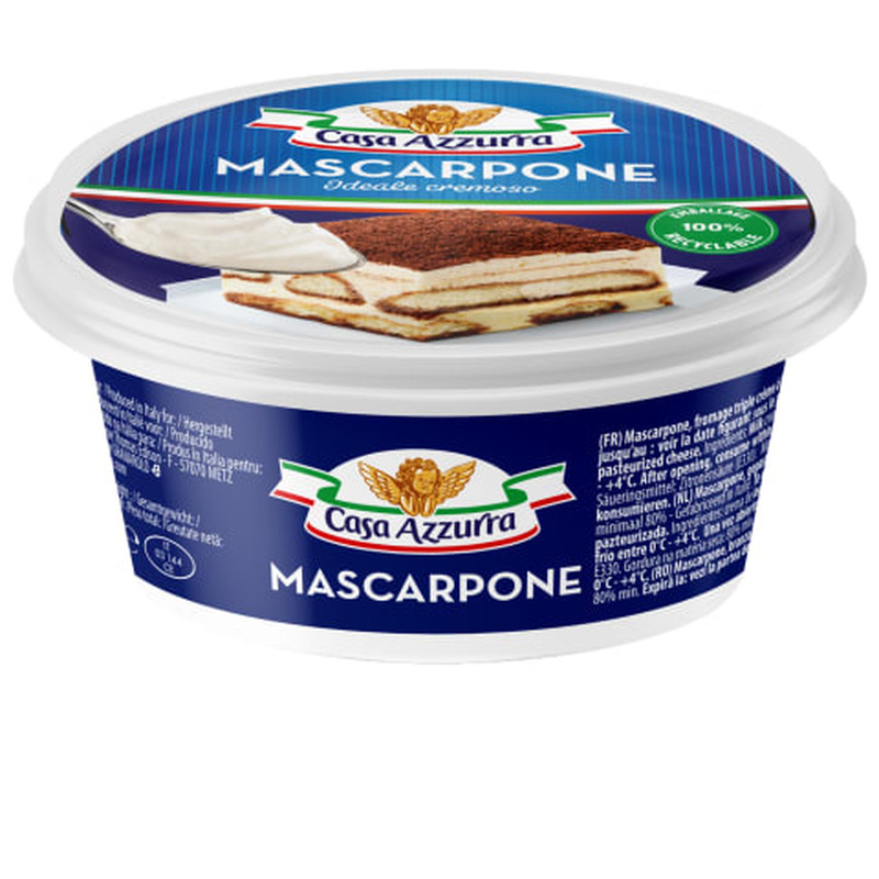 Juust Mascarpone Casa Azzurra 80% 250g