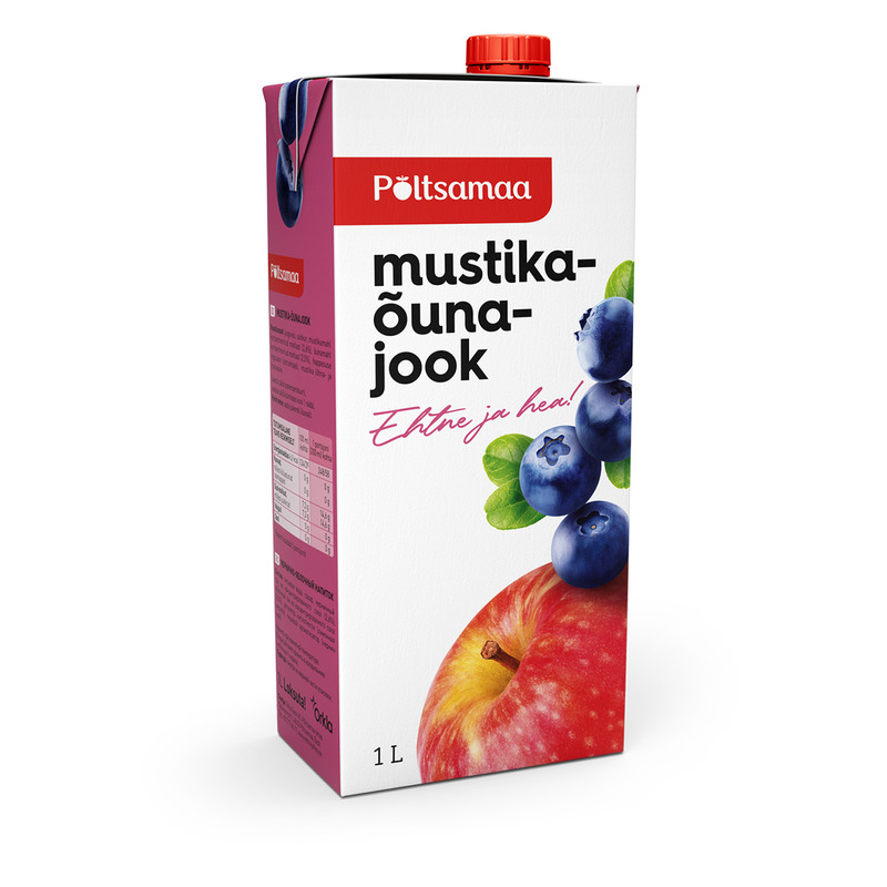 Mustika-õunajook, PÕLTSAMAA, 1 L