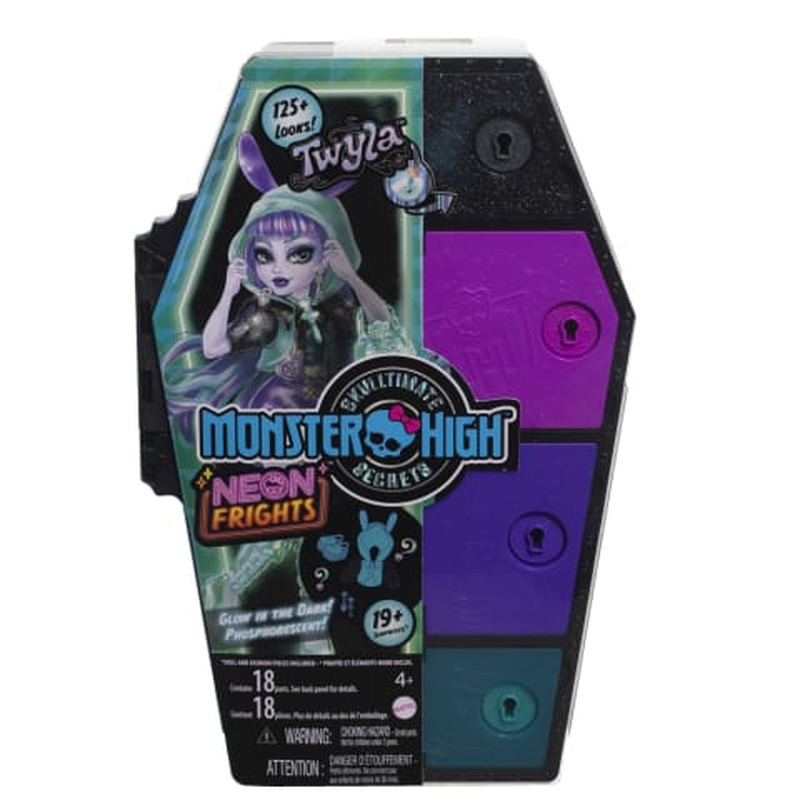 Nukk Monster High kirstukujuline üllatuskapp