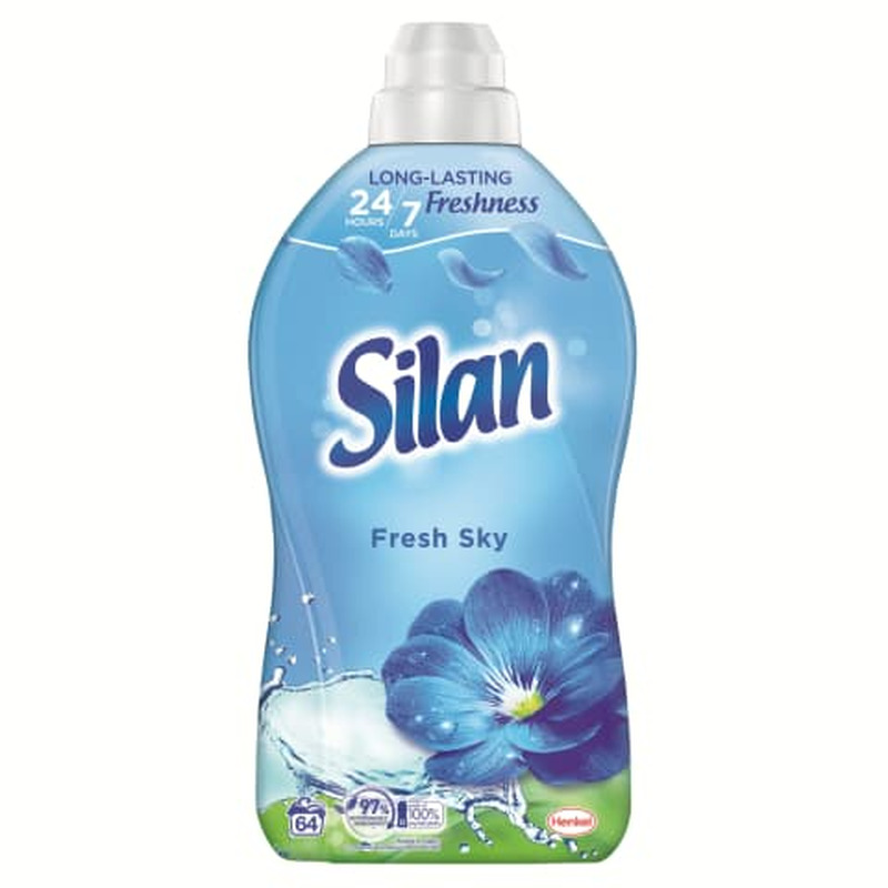 Pesuloputusvahend Silan fresh sky 64pk 1,408l