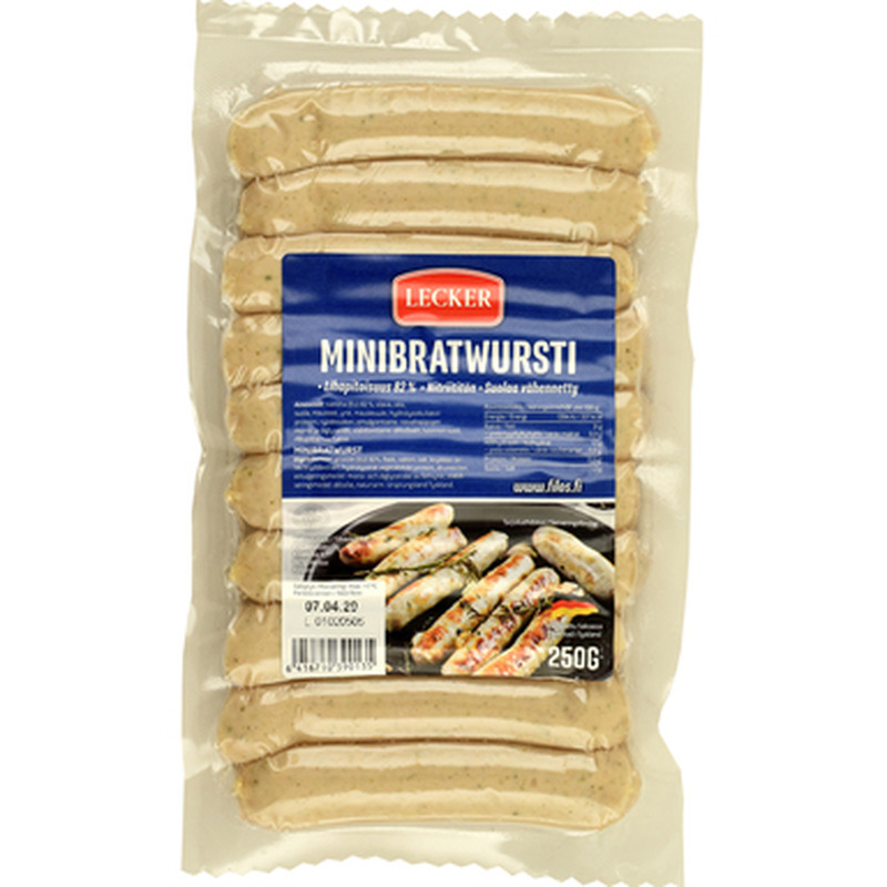 LECKER Saksa mini praevorst 250g