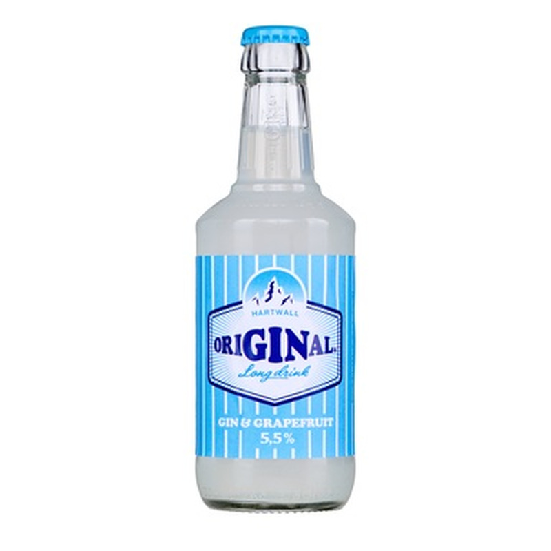 HARTWALL Long Drink Original Gin&Grapefruit 5,5% 33cl (pudel)