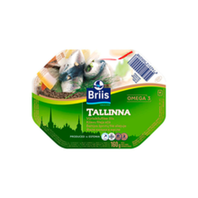 Vürtsikilu fileed õlis, BRIIS, 160 g