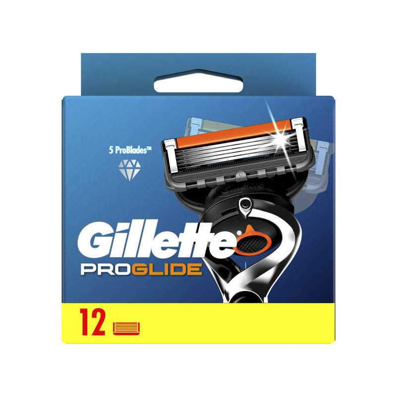 Gillette Fusion Proglide terakassetid meestele 12 tk