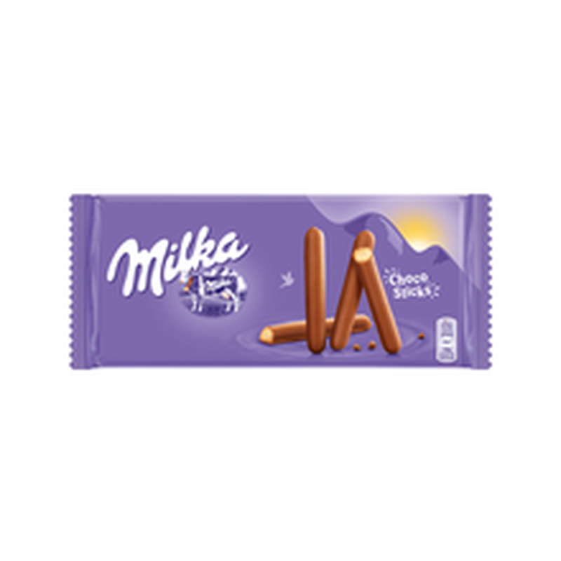 Küpsised piimašokolaadis Choco Sticks, MILKA, 112 g