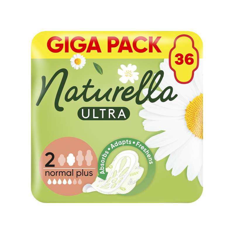 Naturella Ultra Normal Plus Size 2 Tiibadega Sidemed, 36 tk