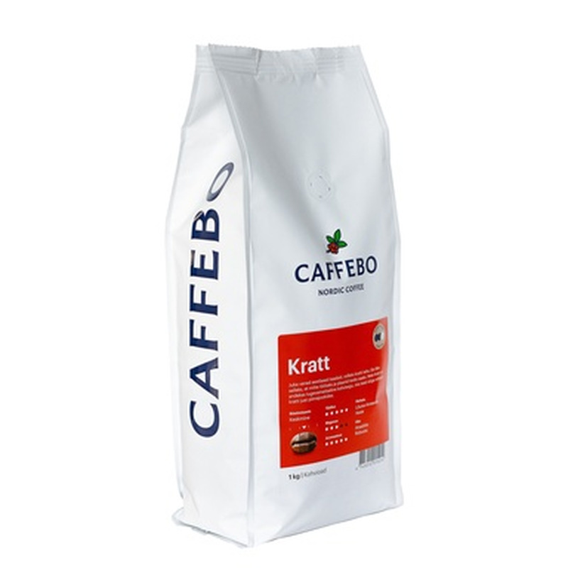 CAFFEBO Kohvioad Kratt 1kg (keskmine röst)