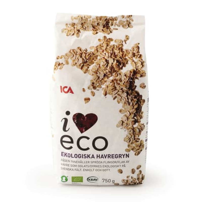 Kaerahelbed I Love Eco 750g