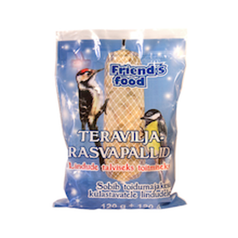 Teravilja rasvapallid 2x120g, FRIENDS FOOD, 240 g