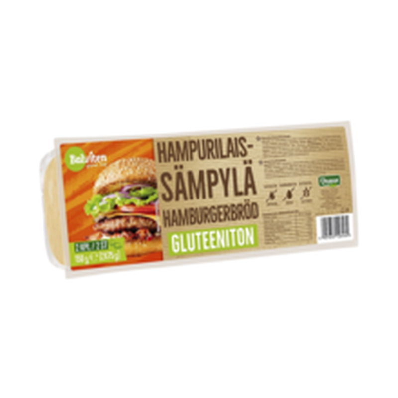 Burgerikukkel gluteenivaba 2x75 G